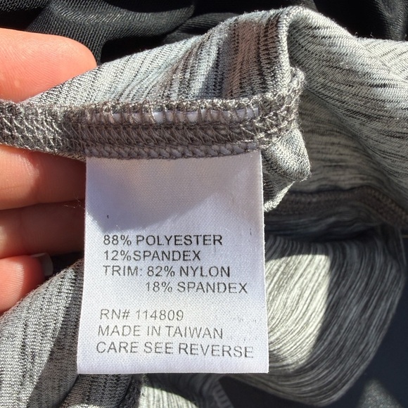 GGBlue Luxe Sport Gray Mesh Stretch Zip Jacket Women’s Md Tennis Golf Activewear - Picture 11 of 12